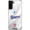 MLB Texas Rangers Home Jersey Galaxy S21 FE Clear Case