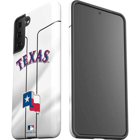 MLB Texas Rangers Home Jersey Galaxy S21 FE Pro Case