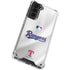 MLB Texas Rangers Home Jersey Galaxy S21 Plus 5G Clear Case