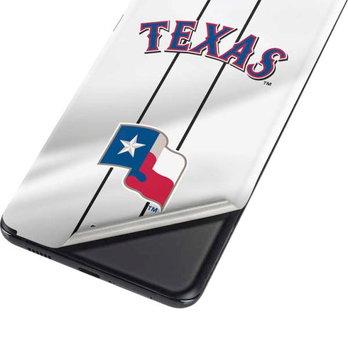 MLB Texas Rangers Home Jersey Galaxy S21 Plus 5G Skin