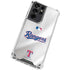 MLB Texas Rangers Home Jersey Galaxy S21 Ultra 5G Clear Case
