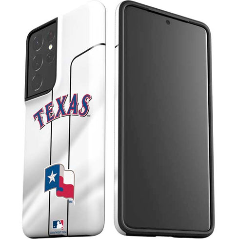 MLB Texas Rangers Home Jersey Galaxy S21 Ultra 5G Pro Case
