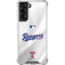 MLB Texas Rangers Home Jersey Galaxy S22 Clear Case