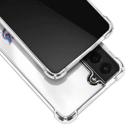 MLB Texas Rangers Home Jersey Galaxy S22 Plus Clear Case