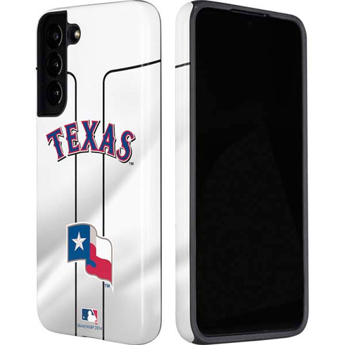 MLB Texas Rangers Home Jersey Galaxy S22 Plus Pro Case