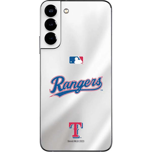 MLB Texas Rangers Home Jersey Galaxy S22 Plus Skin