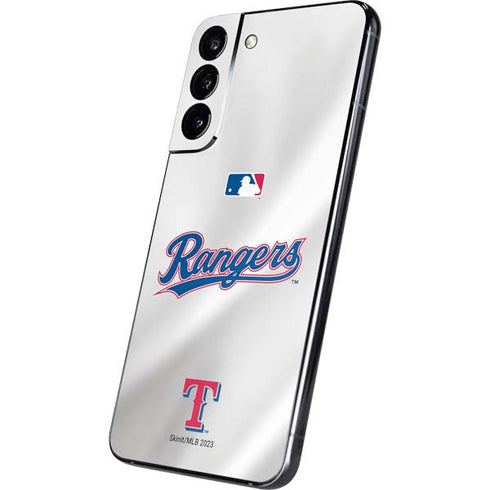 MLB Texas Rangers Home Jersey Galaxy S22 Plus Skin