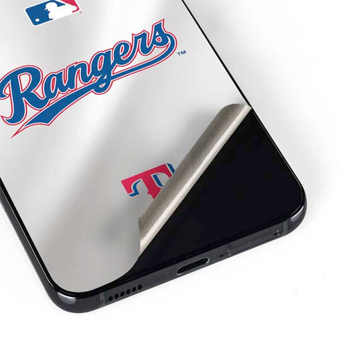 MLB Texas Rangers Home Jersey Galaxy S22 Plus Skin