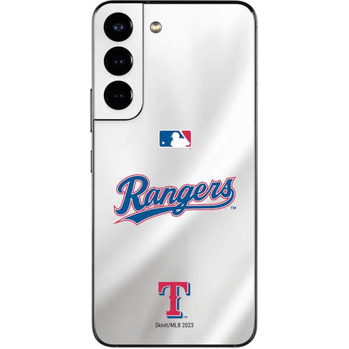 MLB Texas Rangers Home Jersey Galaxy S22 Skin