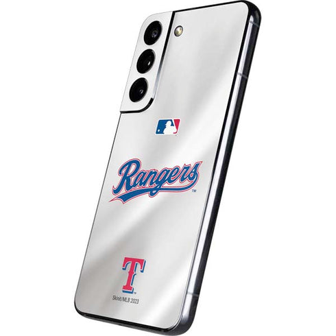MLB Texas Rangers Home Jersey Galaxy S22 Skin