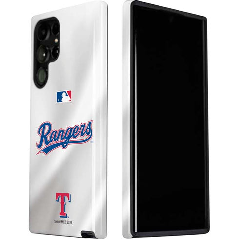 MLB Texas Rangers Home Jersey Galaxy S22 Ultra Pro Case