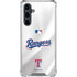 MLB Texas Rangers Home Jersey Galaxy S23 FE Clear Case