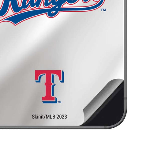 MLB Texas Rangers Home Jersey Galaxy S23 FE Skin