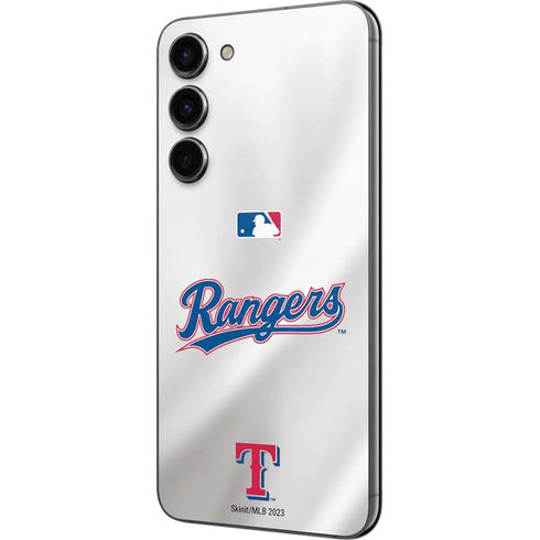 MLB Texas Rangers Home Jersey Galaxy S23 Plus Skin