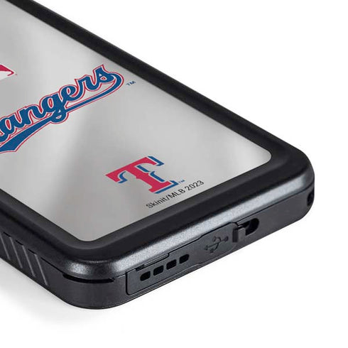 MLB Texas Rangers Home Jersey Galaxy S23 Plus Waterproof Case