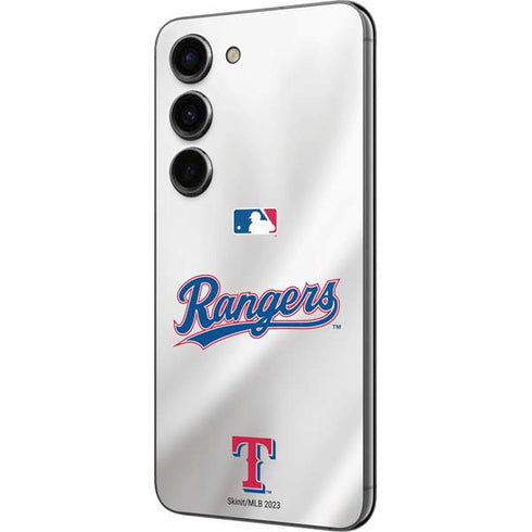 MLB Texas Rangers Home Jersey Galaxy S23 Skin