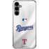 MLB Texas Rangers Home Jersey Galaxy S24 Plus Clear Case