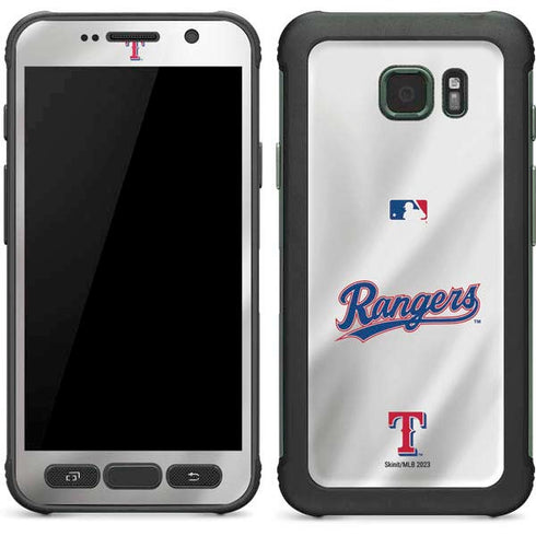 MLB Texas Rangers Home Jersey Galaxy S7 Active Skin
