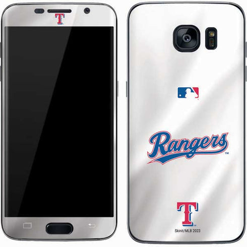 MLB Texas Rangers Home Jersey Galaxy S7 Skin