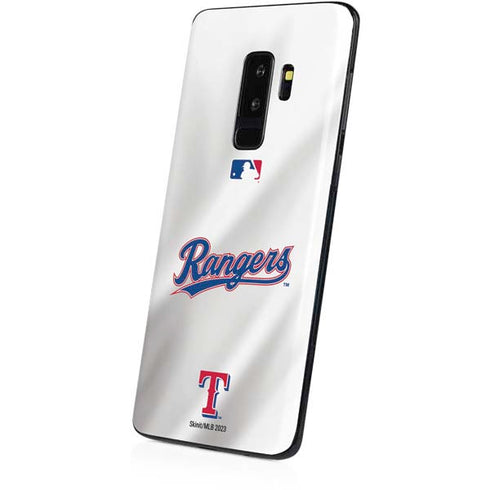 MLB Texas Rangers Home Jersey Galaxy S9 Plus Skin