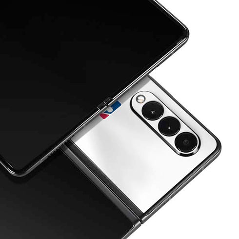 MLB Texas Rangers Home Jersey Galaxy Z Fold3 5G Skin