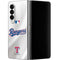 MLB Texas Rangers Home Jersey Galaxy Z Fold4 5G Skin