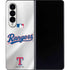 MLB Texas Rangers Home Jersey Galaxy Z Fold4 5G Skin
