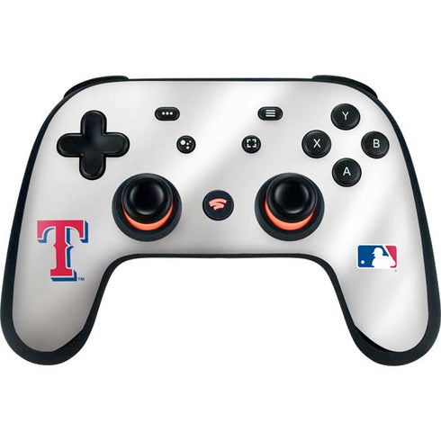 MLB Texas Rangers Home Jersey Google Stadia Controller Skin