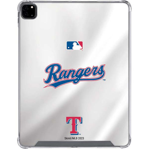 MLB Texas Rangers Home Jersey iPad Pro 12.9in (2020) Clear Case
