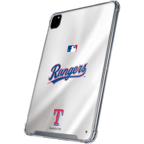 MLB Texas Rangers Home Jersey iPad Pro 12.9in (2020) Clear Case
