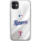 MLB Texas Rangers Home Jersey iPhone 11 Clear Case
