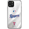MLB Texas Rangers Home Jersey iPhone 11 Pro Clear Case