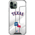MLB Texas Rangers Home Jersey iPhone 11 Pro Max Clear Case