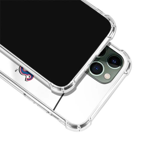 MLB Texas Rangers Home Jersey iPhone 11 Pro Max Clear Case