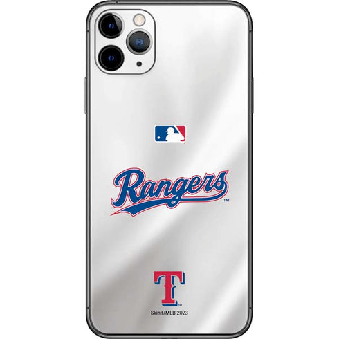 MLB Texas Rangers Home Jersey iPhone 11 Pro Max Skin