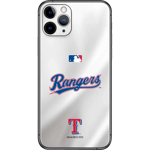 MLB Texas Rangers Home Jersey iPhone 11 Pro Skin
