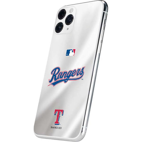 MLB Texas Rangers Home Jersey iPhone 11 Pro Skin