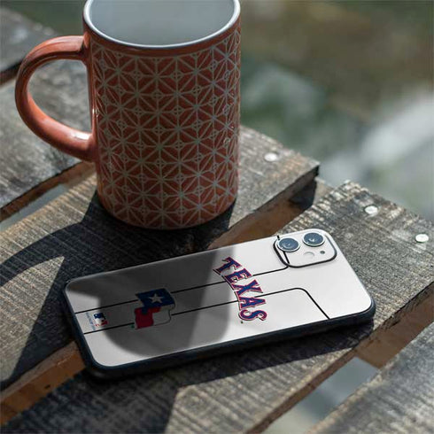 MLB Texas Rangers Home Jersey iPhone 11 Skin