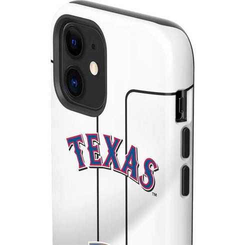 MLB Texas Rangers Home Jersey iPhone 12 Impact Case