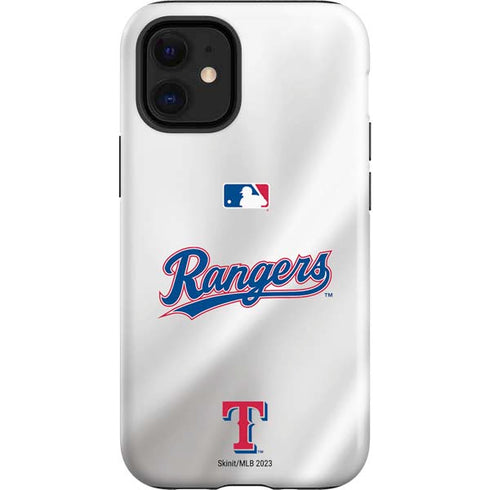 MLB Texas Rangers Home Jersey iPhone 12 Mini Impact Case
