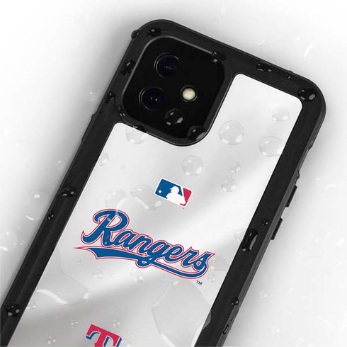 MLB Texas Rangers Home Jersey iPhone 12 Mini Waterproof Case