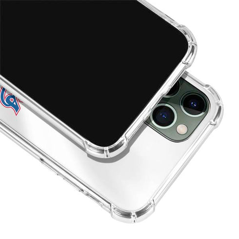 MLB Texas Rangers Home Jersey iPhone 12 Pro Clear Case