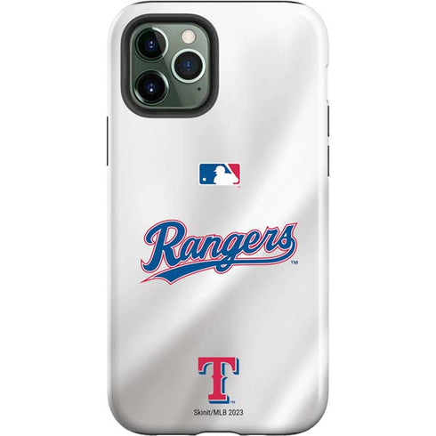 MLB Texas Rangers Home Jersey iPhone 12 Pro Impact Case