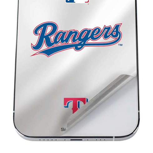 MLB Texas Rangers Home Jersey iPhone 12 Pro Skin