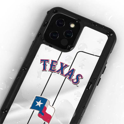 MLB Texas Rangers Home Jersey iPhone 12 Pro Waterproof Case