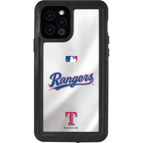 MLB Texas Rangers Home Jersey iPhone 12 Pro Waterproof Case