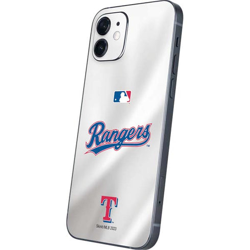 MLB Texas Rangers Home Jersey iPhone 12 Skin