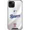 MLB Texas Rangers Home Jersey iPhone 13 Clear Case
