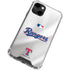 MLB Texas Rangers Home Jersey iPhone 13 Clear Case