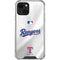 MLB Texas Rangers Home Jersey iPhone 13 Mini Clear Case